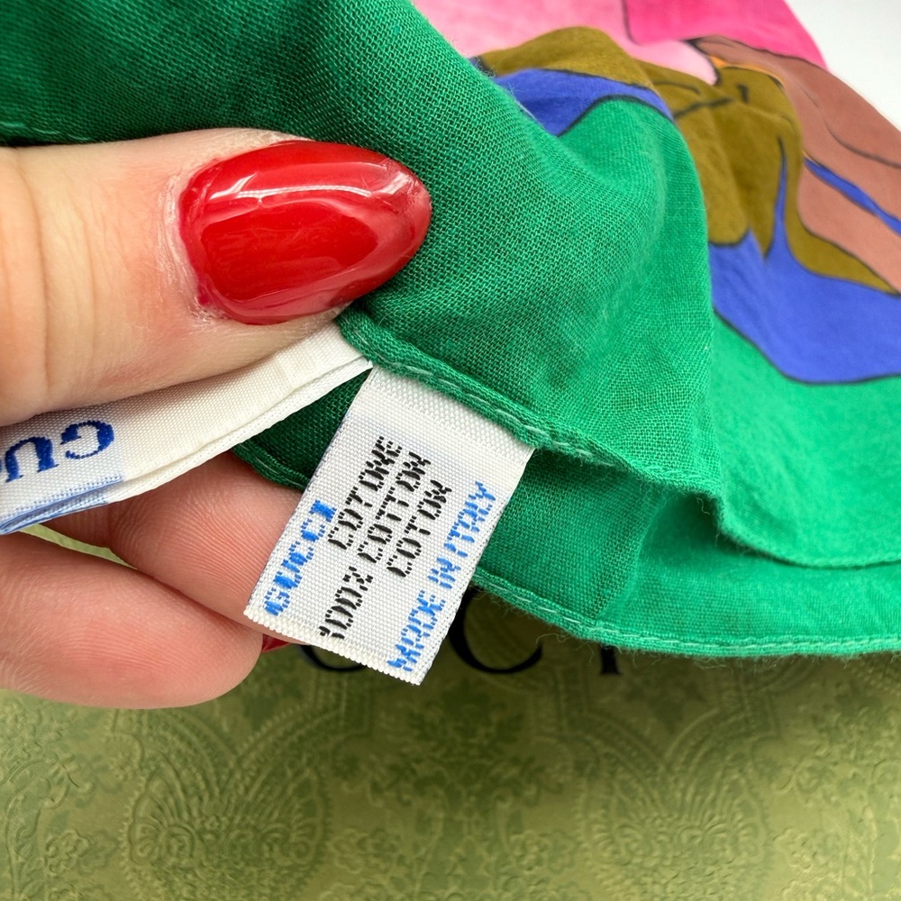 Gucci Extra Large Tropical Scarf/Wrap - Picture 5 of 6
